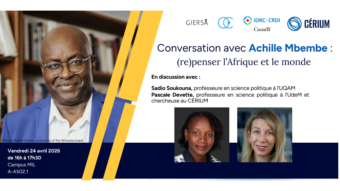 Conversation avec Achille Mbembe : (re)penser l’Afrique et le monde