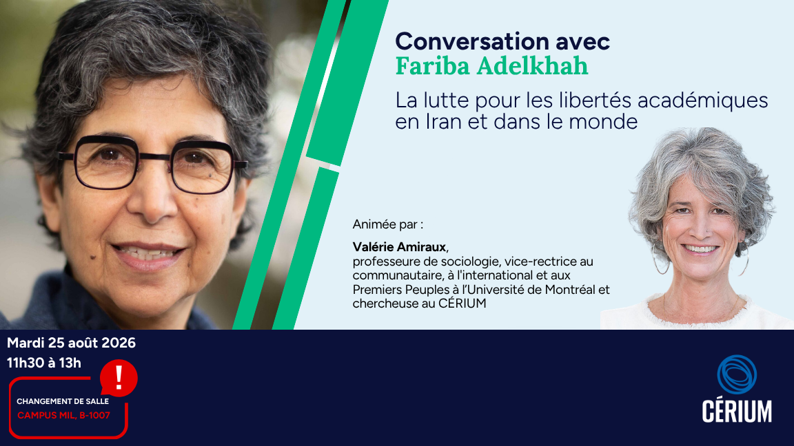 La lutte pour les libertés académiques en Iran et dans le monde: une conversation avec Fariba Adelkhah