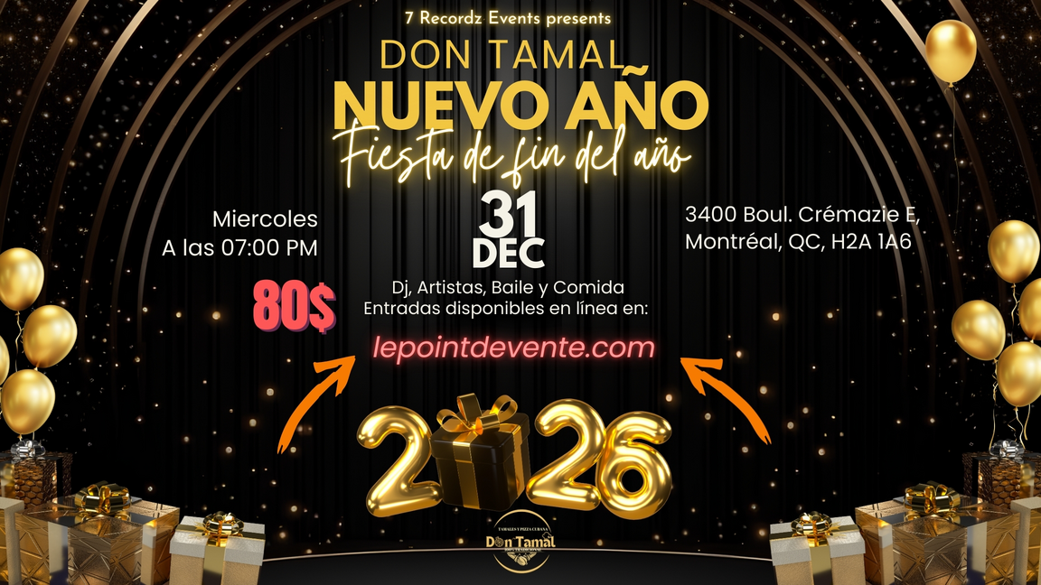 Nouvel An avec Don Tamal