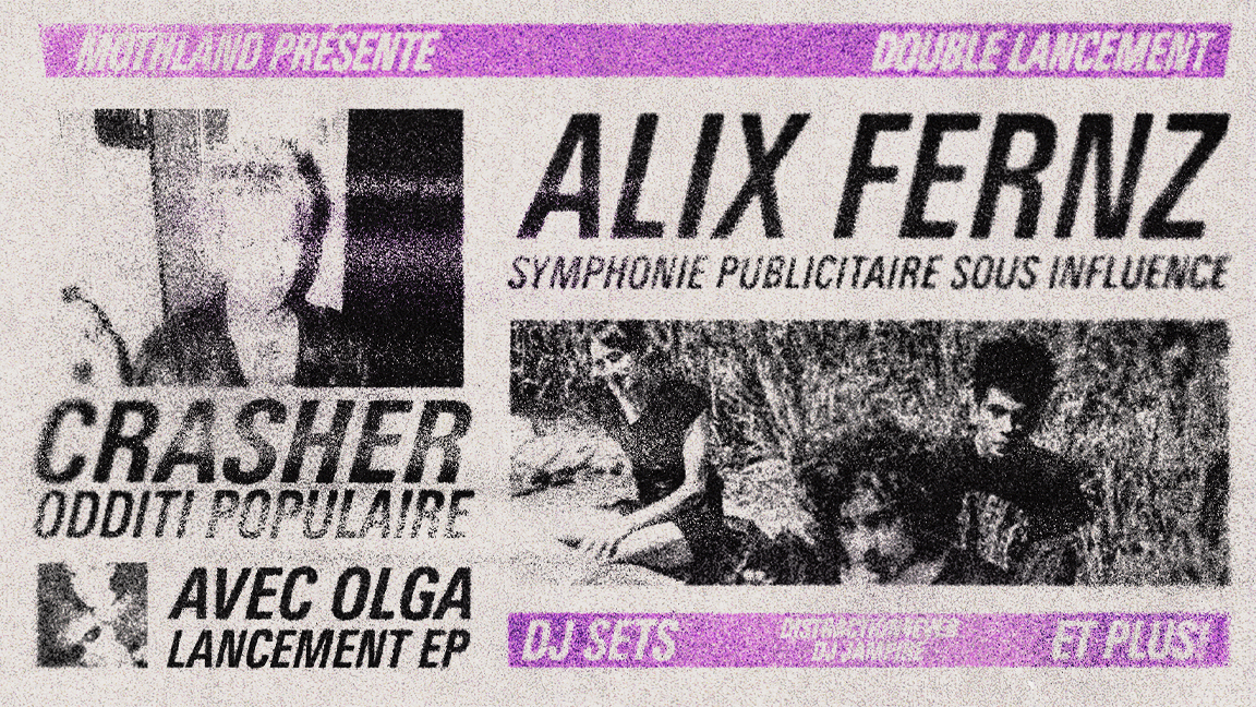 Lancement: Alix Fernz & Crasher