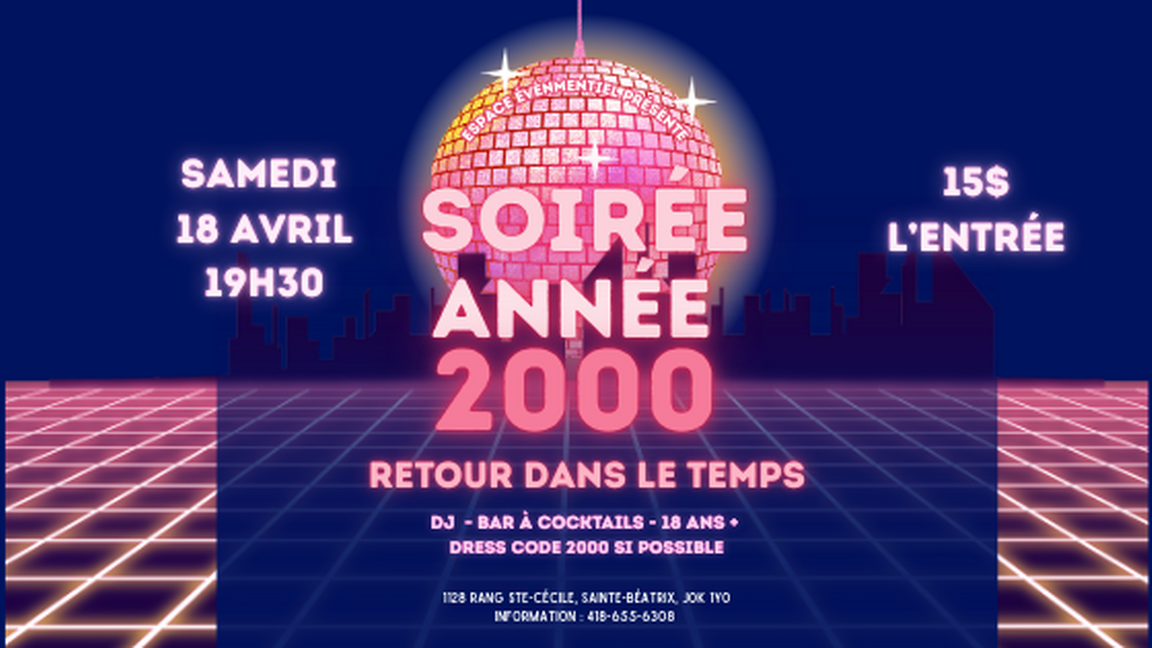 Soirée année 2000