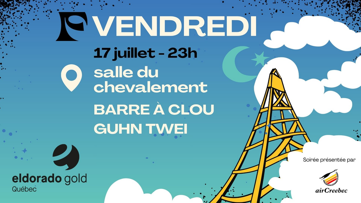 VENDREDI - FIN DE SOIRÉE au FRIMAT