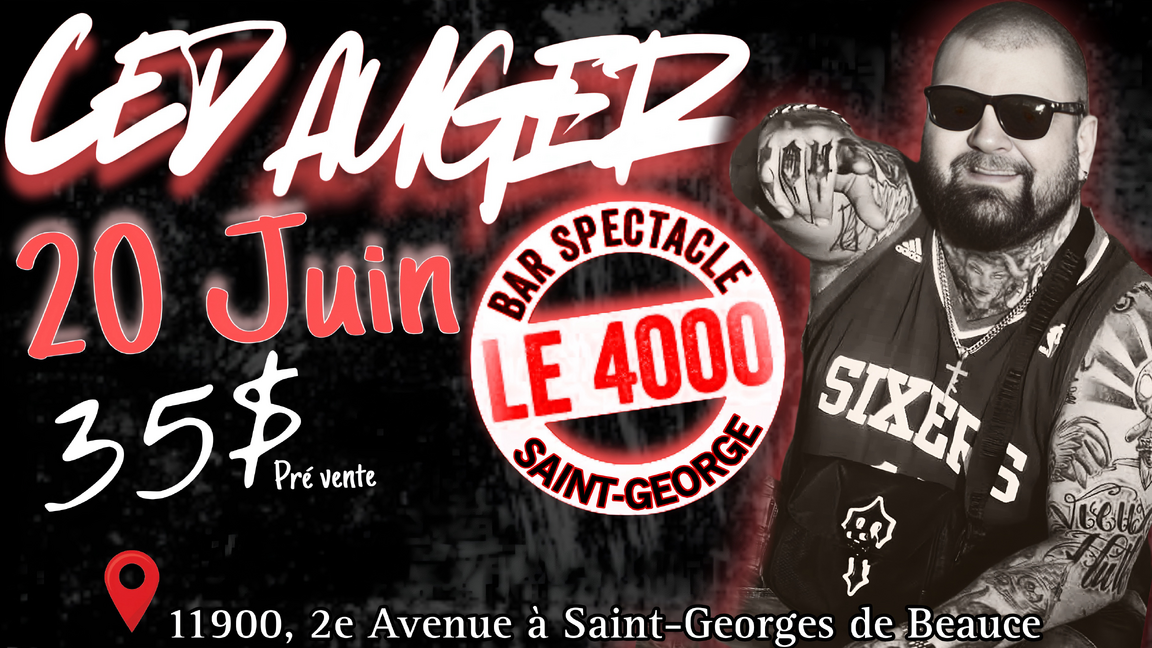 Ced Auger X MonMon- St-George de Beauce