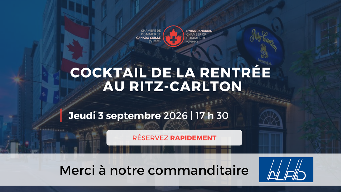 Cocktail de la rentrée - Soirée prestige au Ritz-Carlton Montréal
