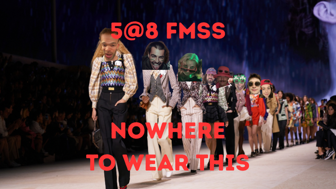 5@8 NOWHERE TO WEAR THIS