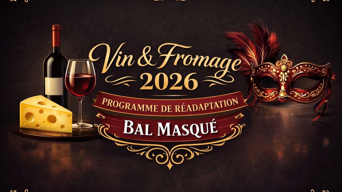Vin & Fromages Réadaptation 2026
