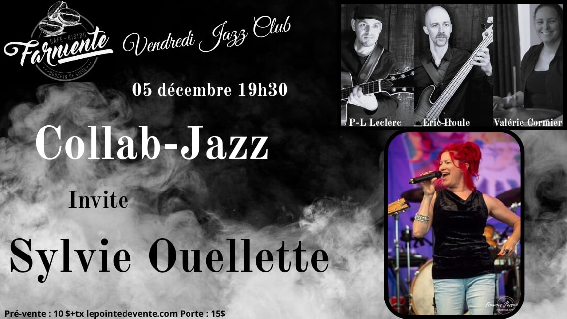 Collab jazz présente Sylvie Ouellette
