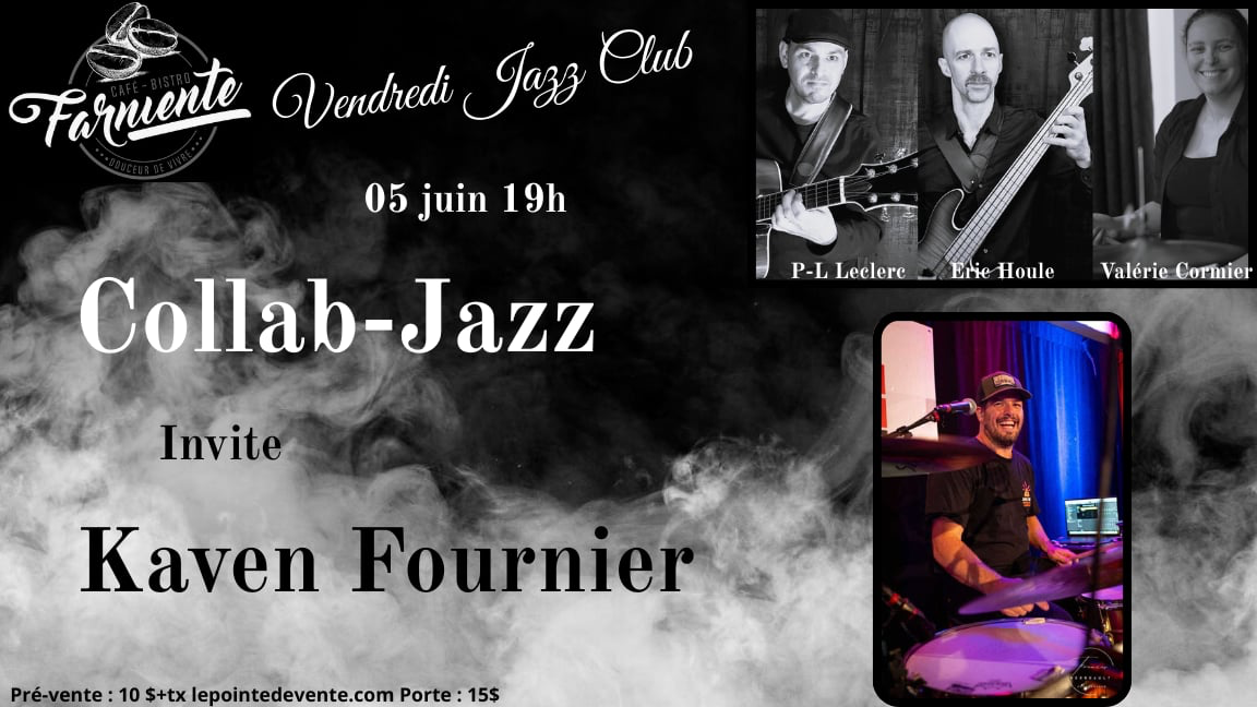 Collab jazz & Kaven Fournier