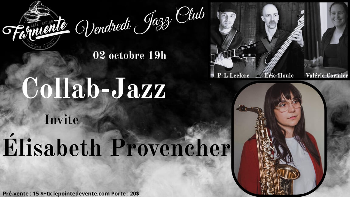 Collab jazz & Elisabeth Provencher