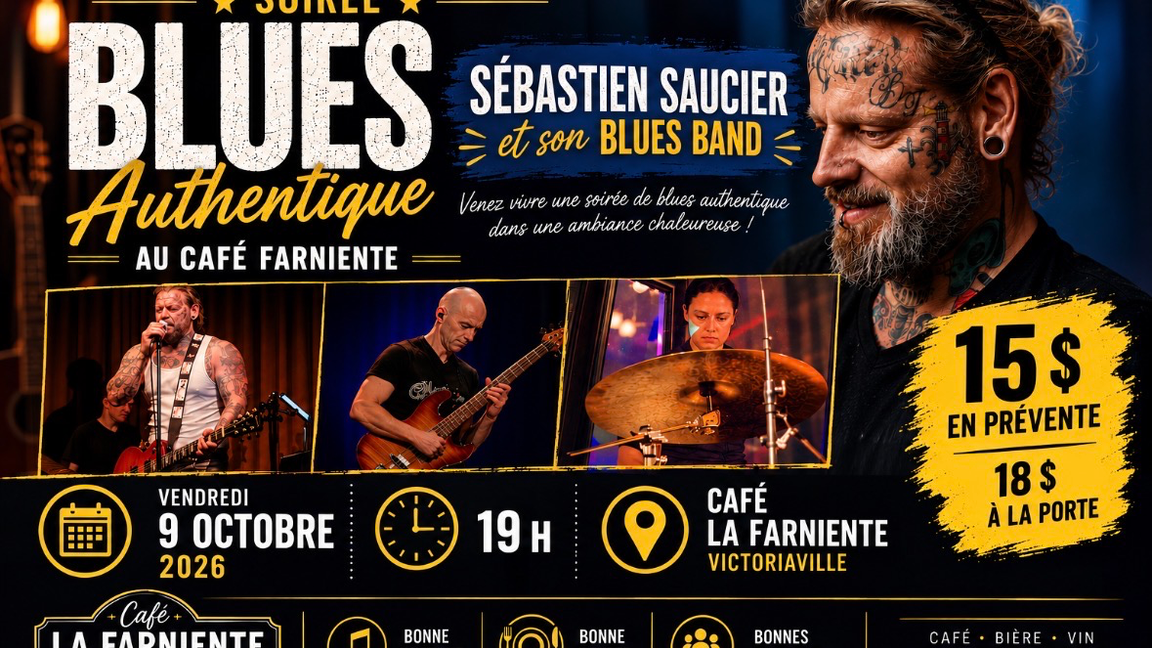 Sébastien Saucier & son Blues Band