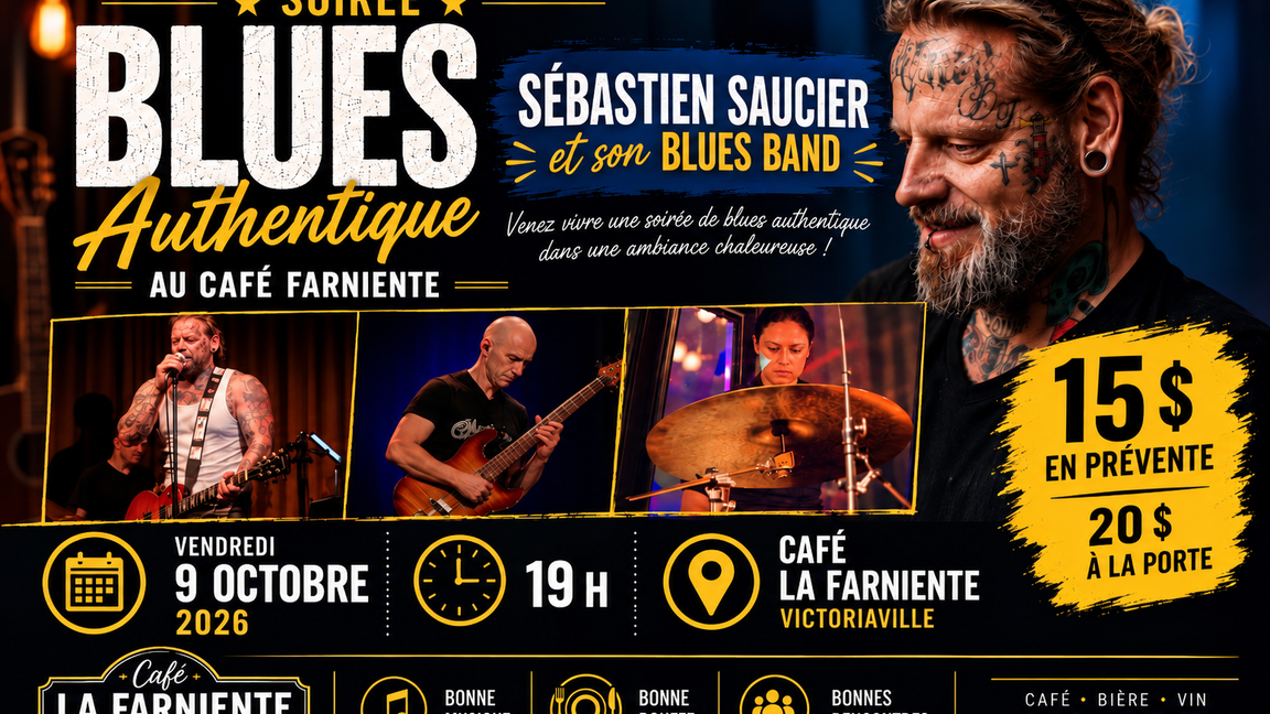 Sébastien Saucier & son Blues Band