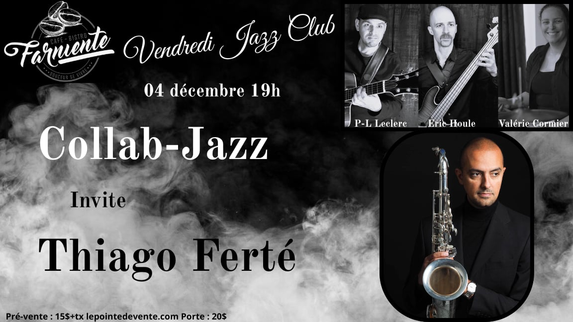 Collab jazz & Thiago Ferté