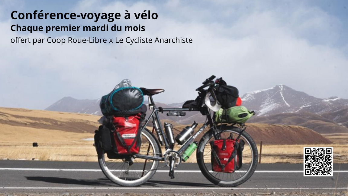 Mois du Vélo - L'Islande avec Virginie Leblanc