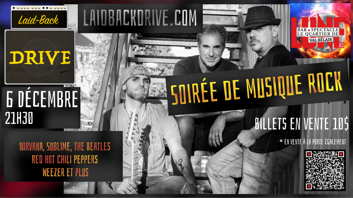 Show Laid-Back Drive @ Quartier de Lune Val Bélair