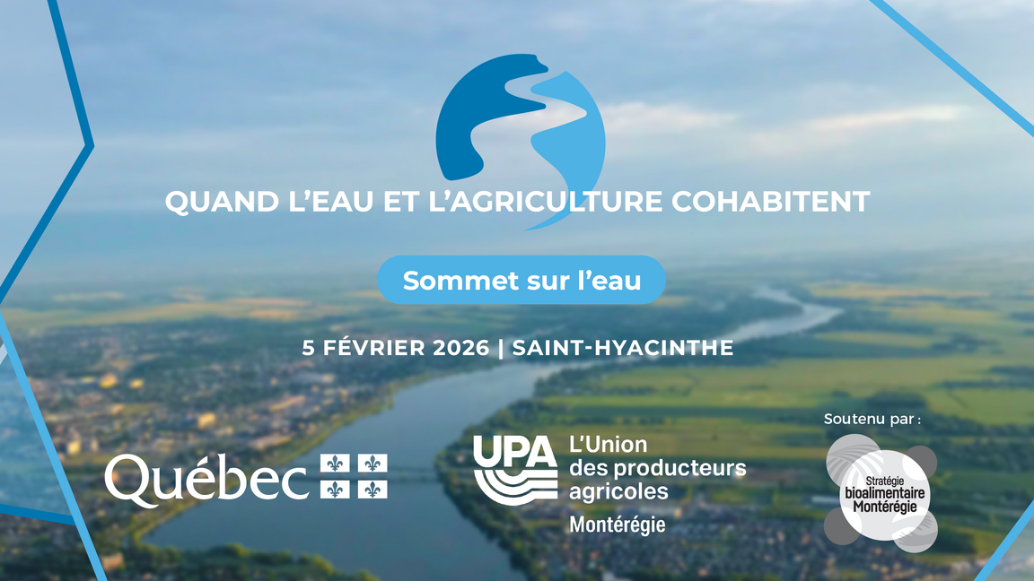 Sommet sur l'eau - Quand l'eau et l'agriculture cohabitent