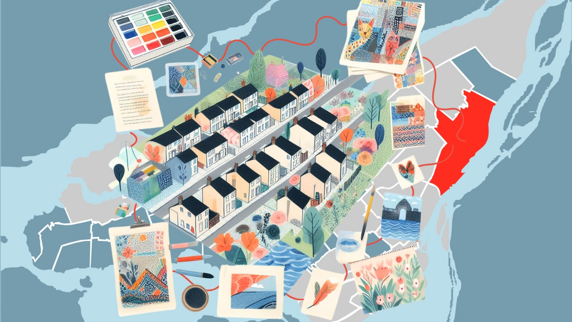 Atelier de textile et de broderie : Mémoire de Mercier