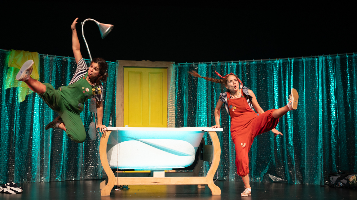 Juju et Marcelle, l’incroyable heure du bain