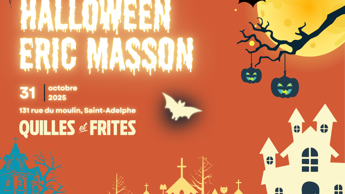 PARTY D'HALLOWEEN AVEC ÉRIC MASSON