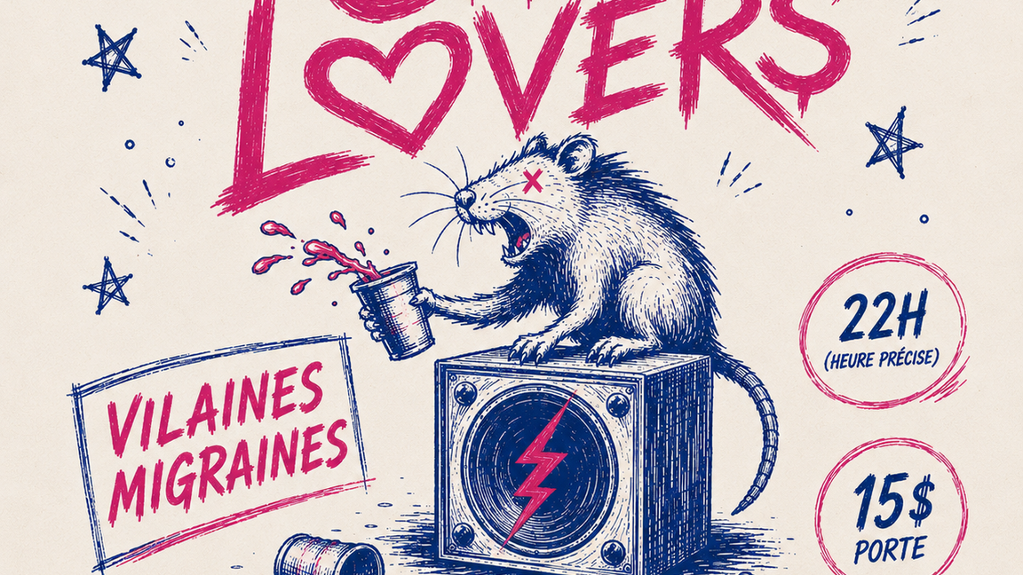 Cheap Lovers X Vilaines Migraines