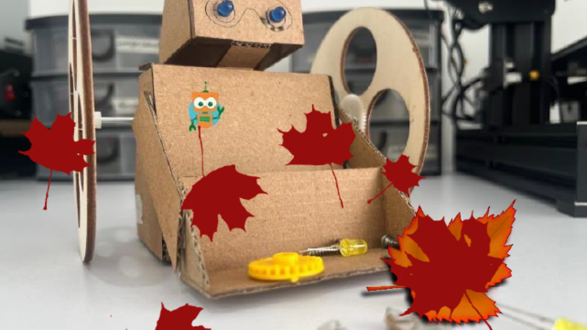 Robot nettoyeur de feuilles (6 - 12 ans)