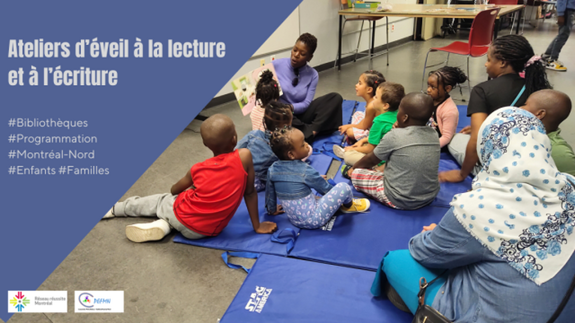 Atelier d'éveil à la lecture et l'écriture (0-5 ans + parents)