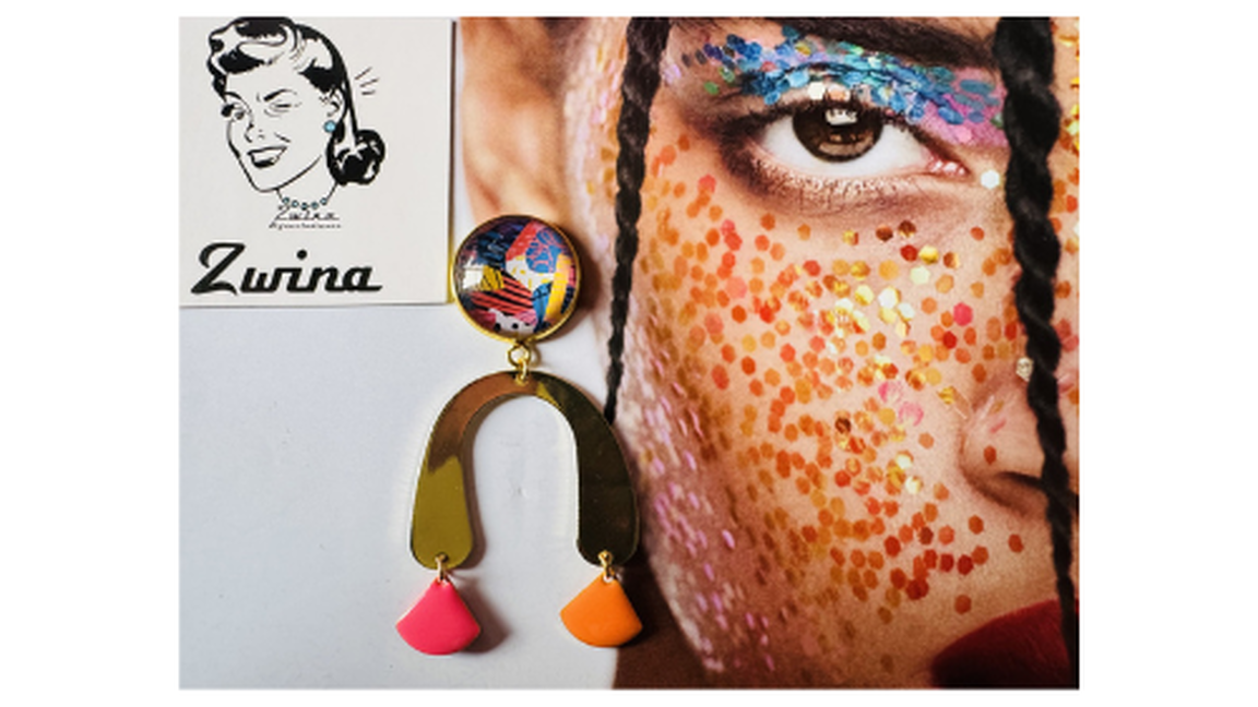 CRÉATION DE BOUCLES D'OREILLES FESTIVES (8 ans et +)