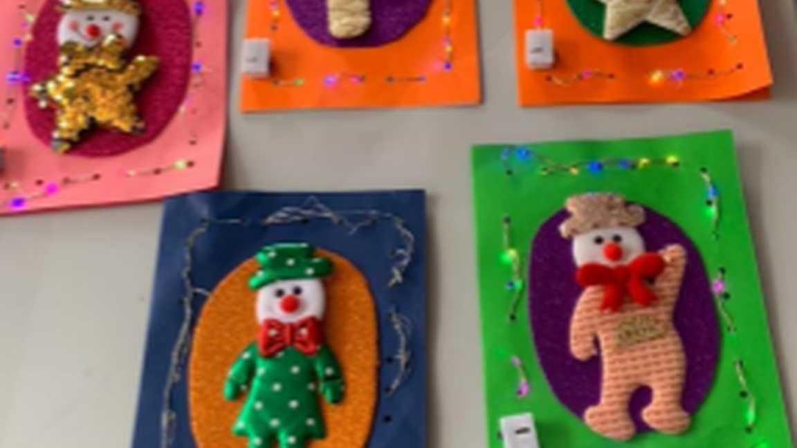 Cartes de Noël (4 à 12 ans)