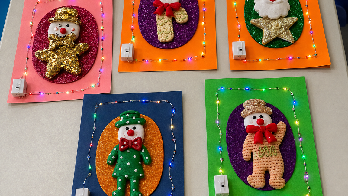 Cartes de Noël (4 à 12 ans)
