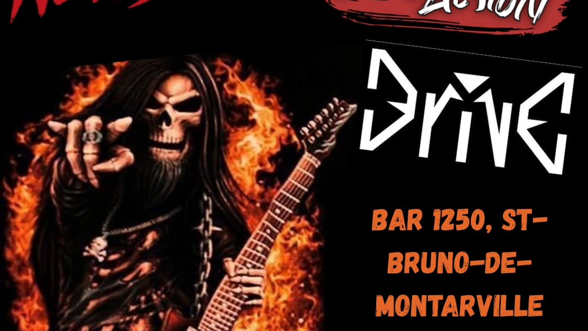 New Down, Attraction & Drive au bar 1250, St-Bruno-De-Montarville