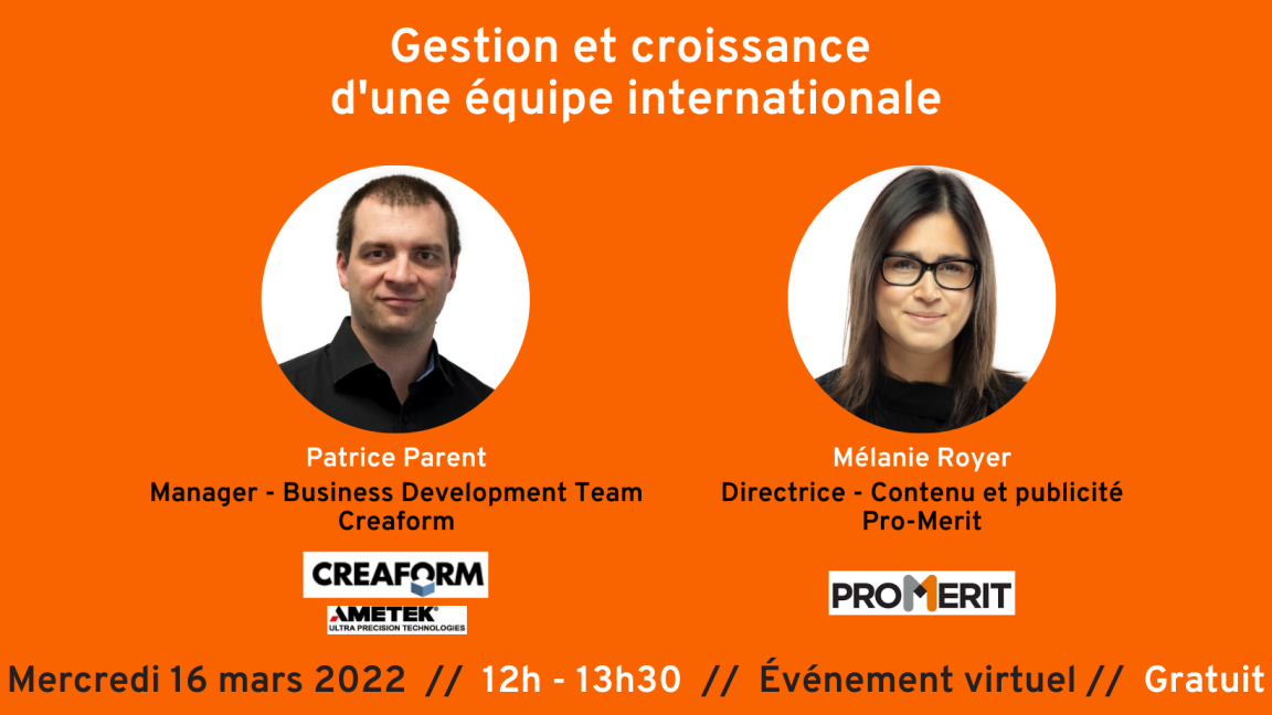 Démarrage et gestion d'une équipe internationale