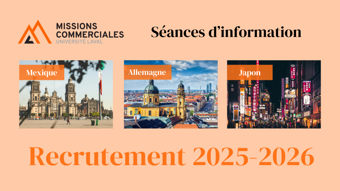 Séance d'information Missions commerciales