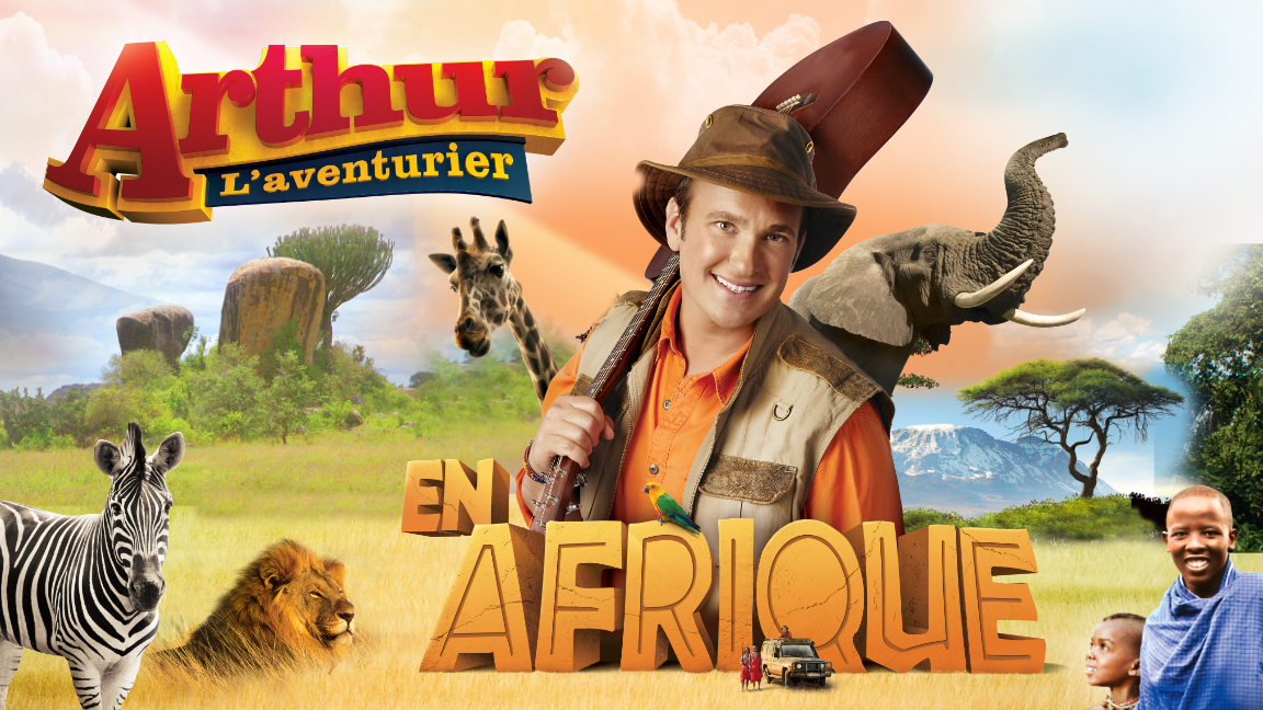 Arthur L'aventurier en Afrique, Spectacle en direct