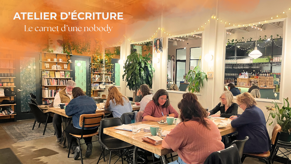 Atelier d'écriture : Apprivoiser la page blanche