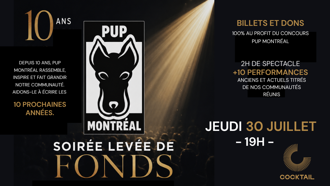 10ans du concours PUP MONTRÉAL