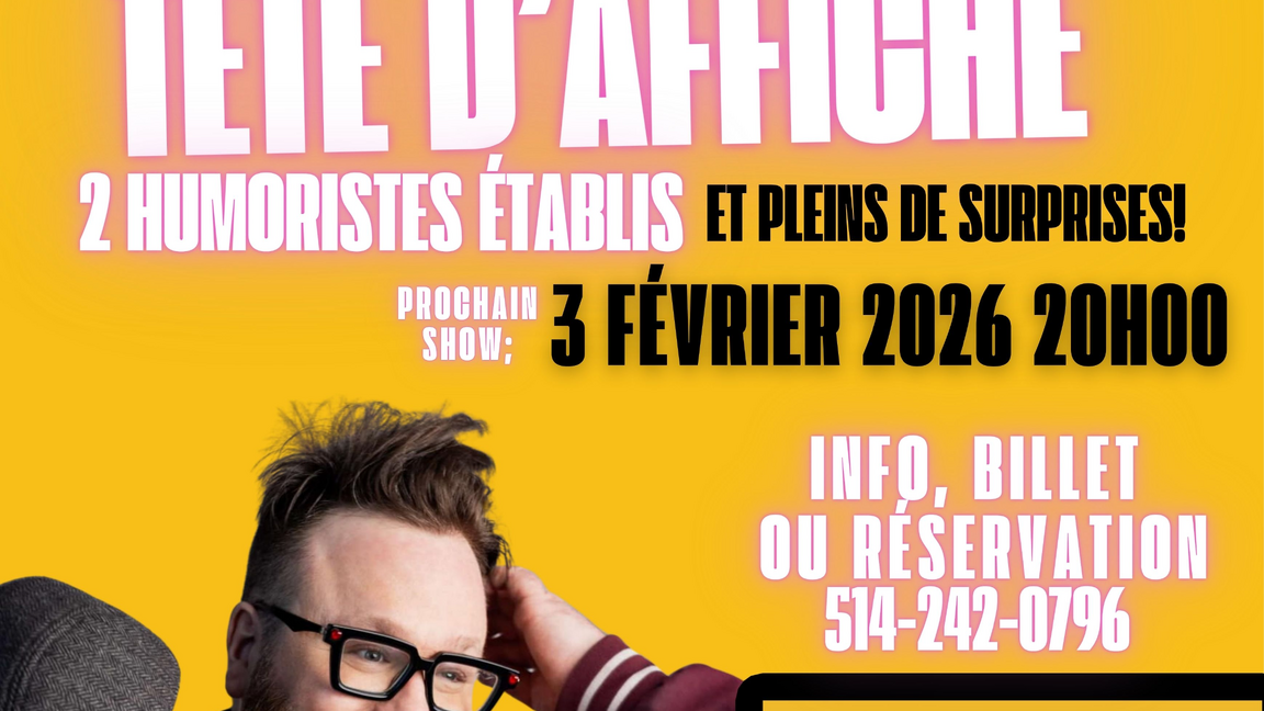 LES SOIRÉES COMIQUES DOUBLE TÊTE D'AFFICHE (#3)