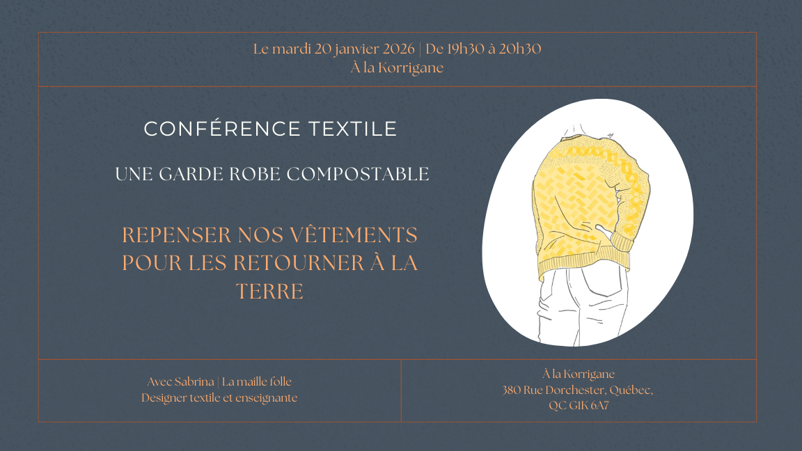Une garde-robe compostable