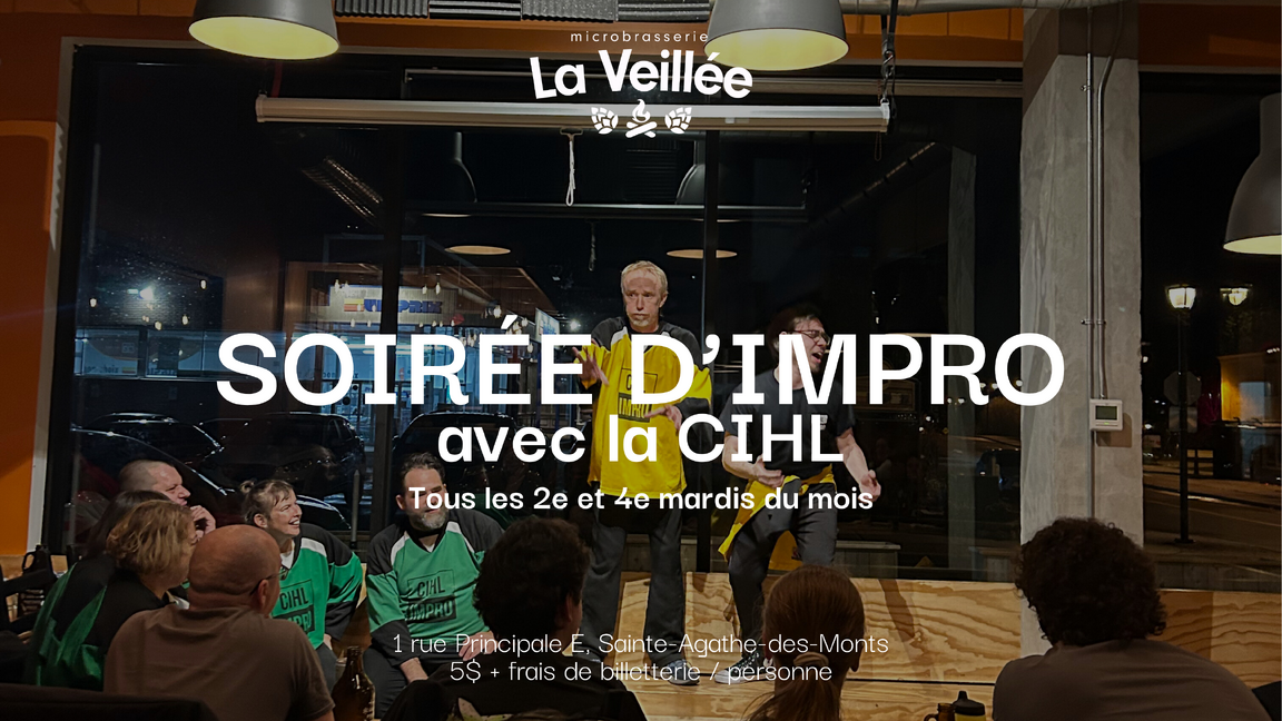 Soirée Impro à La Veillée - 27 janvier 2026