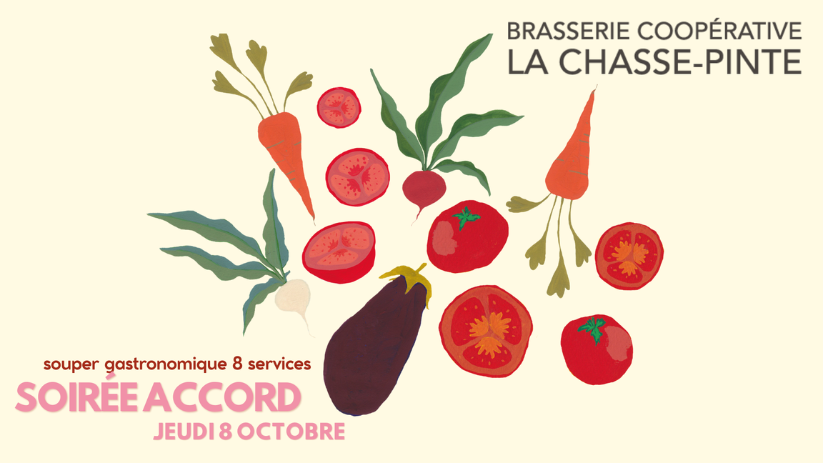Soirée accord mets-bières - repas 8 services