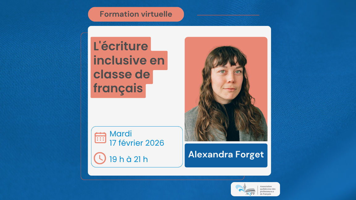 L'écriture inclusive en classe de français