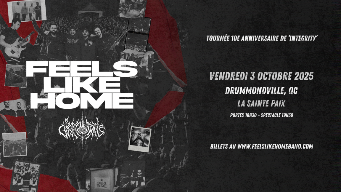 Feels Like Home, Observants & invités | Drummondville | 3 octobre 2025