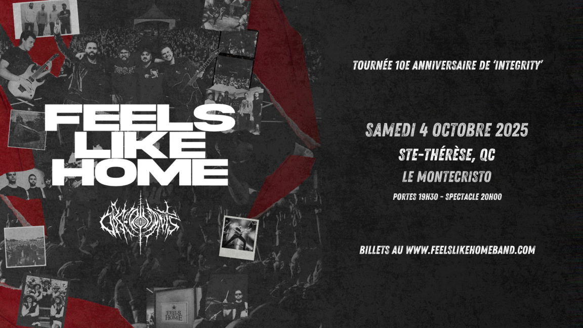 Feels Like Home, Observants & invités | Ste-Thérèse| 4 octobre 2025