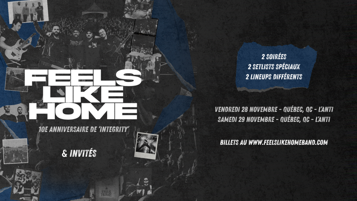 Feels Like Home | Québec | 28-29 novembre 2025