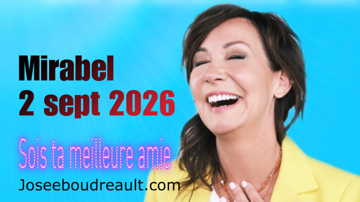 MIRABEL SOIS TA MEILLEURE AMIE JOSEE BOUDREAULT