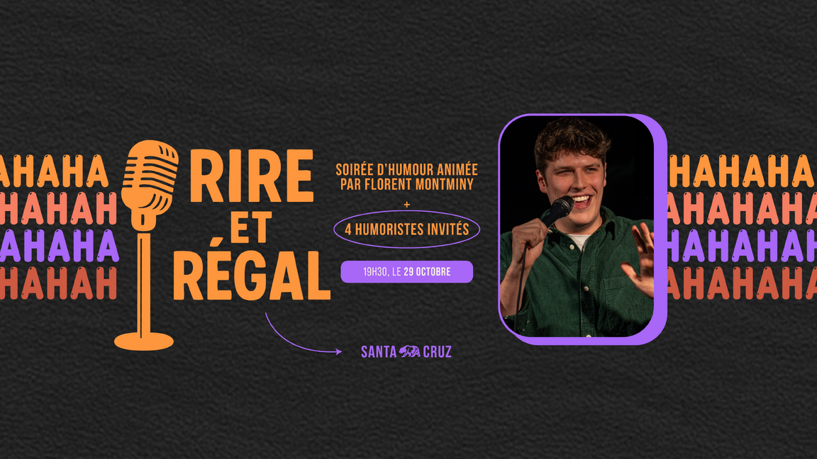 Rire & Régal - Soirée Souper& Spectacle d'humour animé par Florent Montminy