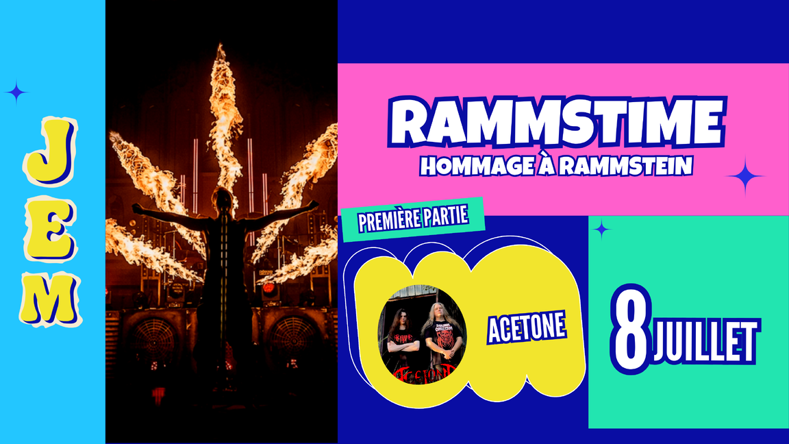 Chapiteau V.I.P - Rammstime - Hommage à Rammstein, en première partie : Acetone