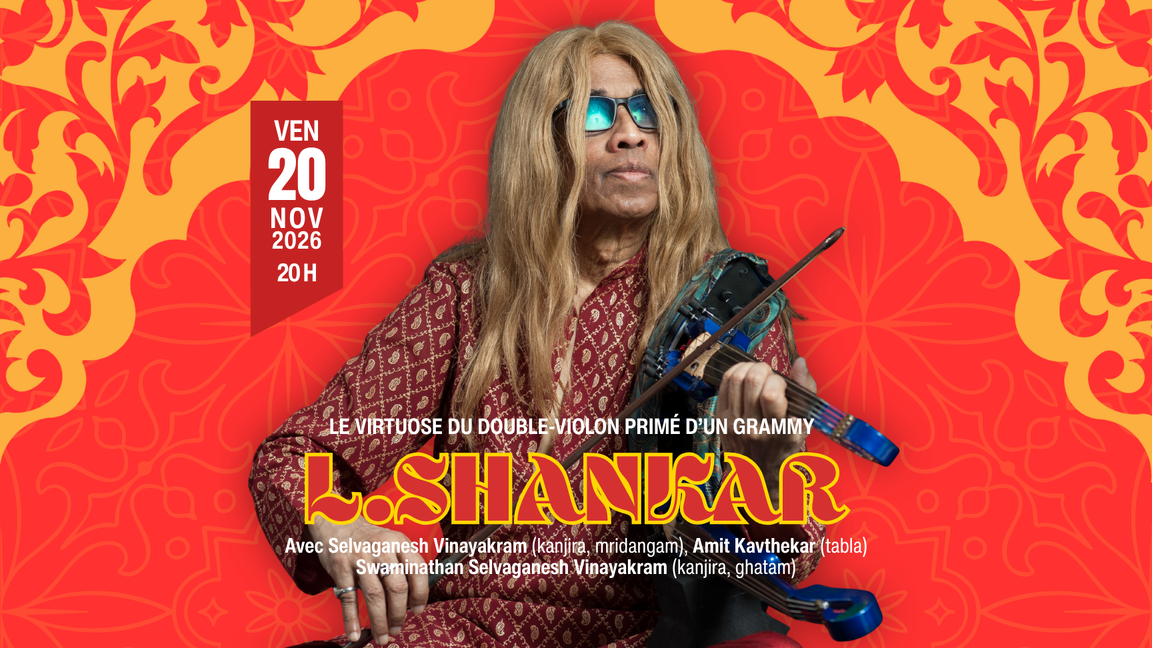 L. SHANKAR violon double et voix