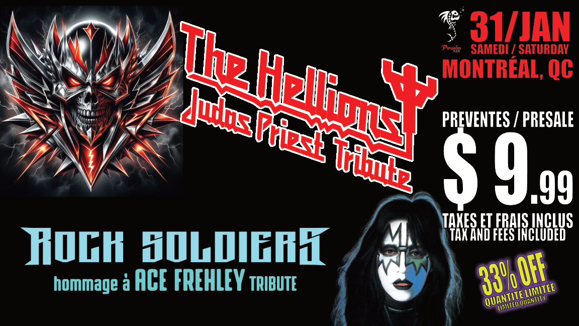 Judas Priest Tribute and Ace Frehley Tribute