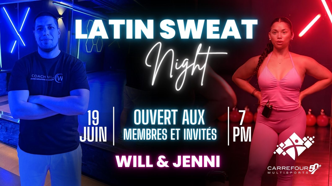 LATIN SWEAT NIGHT
