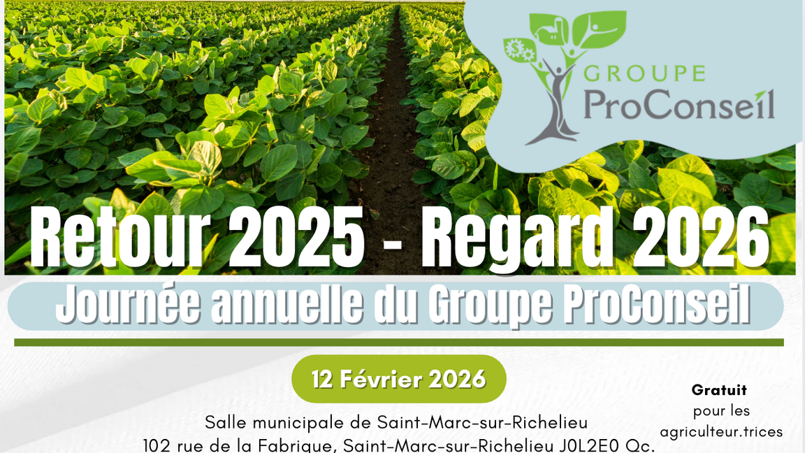 Journée annuelle ProConseil - Retour 2025, Regard 2026