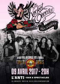 The Rocket Queens - NYC's all-female tribute to Guns N Roses